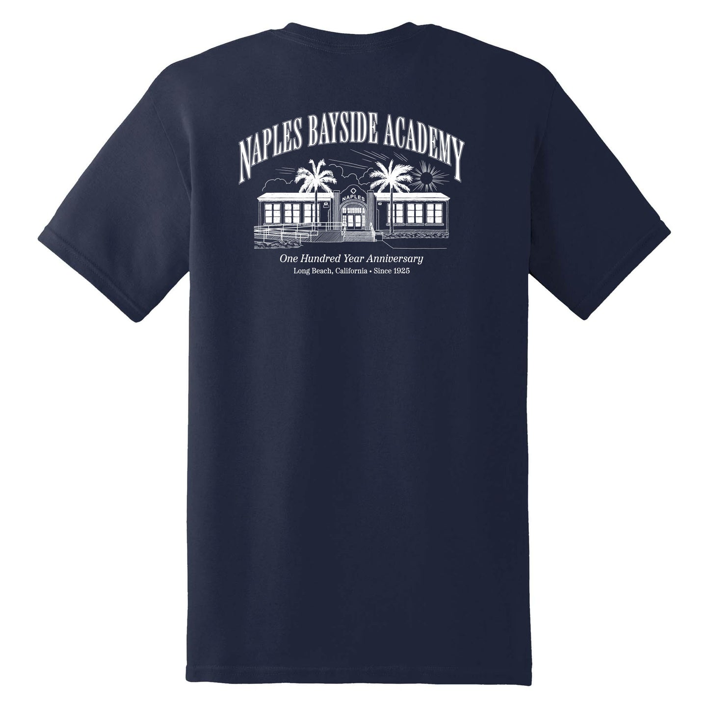 Adult School Short Sleeve Tee - Navy