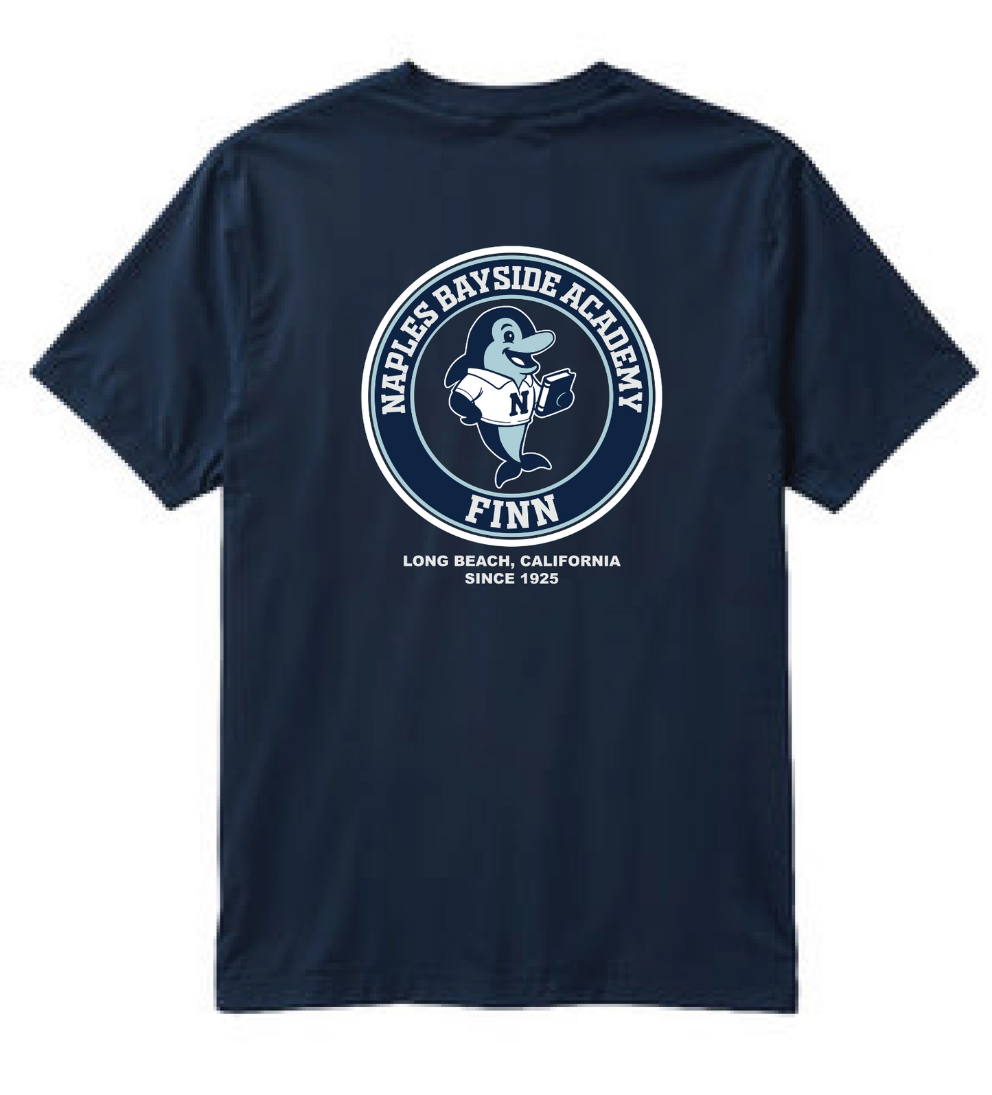 Youth Naples Mascot Tee - Navy