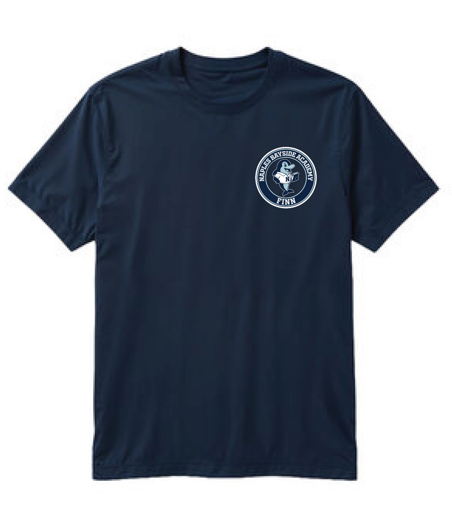 Youth Naples Mascot Tee - Navy