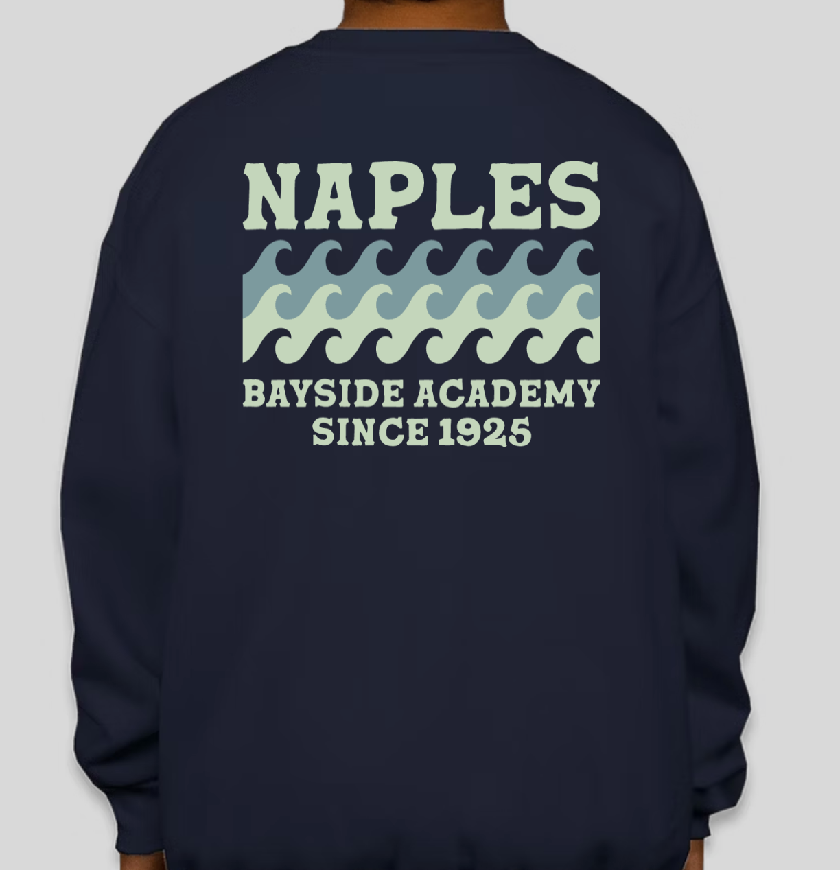 Youth Waves Crewneck Sweatshirt