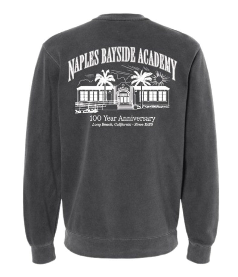 Adult School Crewneck Sweatshirt - Black