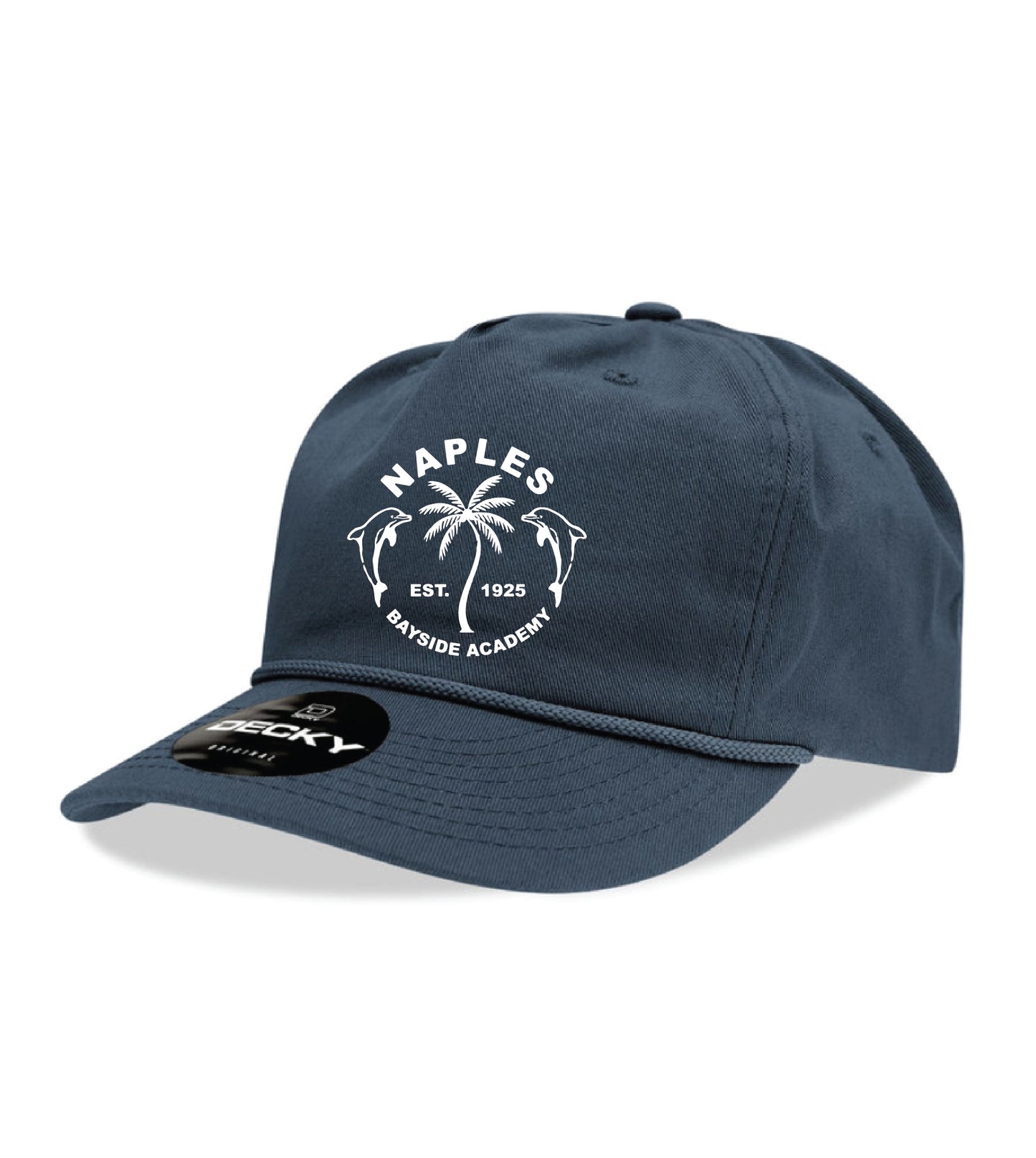 Wavy Palm - Rope Golf Hat